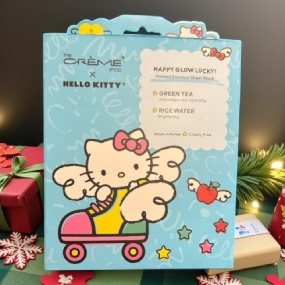 The Crème Shop x Hello Kitty Happy Glow Lucky Sheet Mask